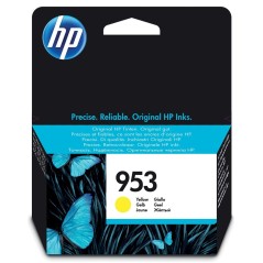 HP 953 Gul 630 sider Blæk F6U14AE køb billigt online shopping tilbud