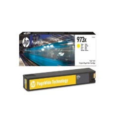 HP 973X Gul 7000 sider Blæk F6T83AE køb billigt online shopping tilbud