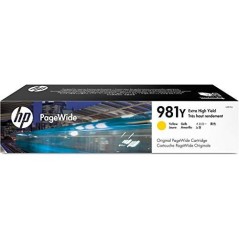 HP 981Y Gul 16000 sider Blæk L0R15A køb billigt online shopping tilbud