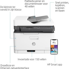 HP Color Laser MFP 179fnw Laser køb billigt online shopping tilbud