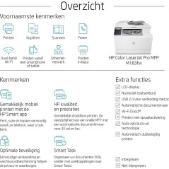 HP Color LaserJet Pro MFP M183fw Laser køb billigt online shopping tilbud