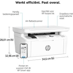 HP LaserJet MFP M140w Laser køb billigt online shopping tilbud