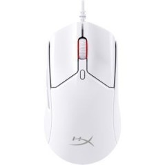 HyperX Pulsefire Haste 2 Optisk Kabling Hvid køb billigt online shopping tilbud