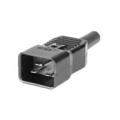 MicroConnect IEC Power Adaptor C20 Plug køb billigt online shopping tilbud