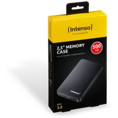 Intenso Harddisk Memory Case 500GB 2.5 USB 3.0 5400rpm køb billigt online shopping tilbud