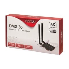 Inter-Tech DMG-36 Netværksadapter PCI Express 2.0 x1 5400Mbps køb billigt online shopping tilbud