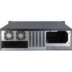 Inter-Tech IPC 3U-3098-S Rackversion ATX Ingen strømforsyning Sort køb billigt online shopping tilbud