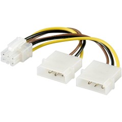 MicroConnect Internal PC Power Supply Cable køb billigt online shopping tilbud