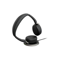 Jabra Evolve2 65 Flex UC Stereo Trådløs Headset Sort køb billigt online shopping tilbud