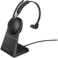 Jabra Evolve2 65 MS Stereo Trådløs Headset Sort køb billigt online shopping tilbud