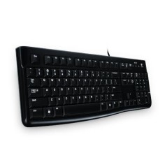 Logitech Keyboard K120 Ukrainian black køb billigt online shopping tilbud