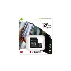 Kingston Canvas Select Plus microSDXC 128GB 100MB/s køb billigt online shopping tilbud