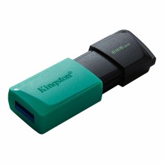 Kingston DataTraveler Exodia M 256GB USB 3.2 Gen 1 Sort Grøn køb billigt online shopping tilbud