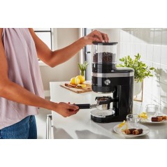 KitchenAid Artisan 5KCG8433EOB Kaffemølle 240W Sort onyx køb billigt online shopping tilbud