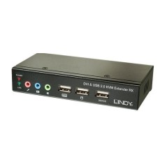 Lindy Kvm Switch Black køb billigt online shopping tilbud