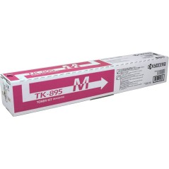 Kyocera TK 895M Magenta 6000 sider Toner 1T02K0BNL0 køb billigt online shopping tilbud