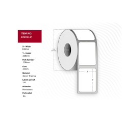 Capture Label 100x210 - Core 25. køb billigt online shopping tilbud