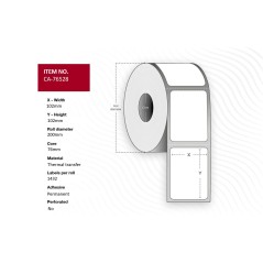 Capture Label 102 x 102mm