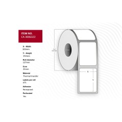 Capture Label 102 x 152mm