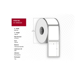 Capture Label 102 x 76mm