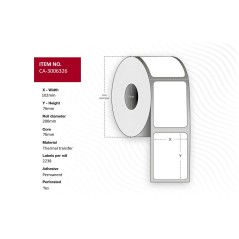 Capture Label 102 x 76mm