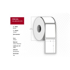 Capture Label 45 x 32mm