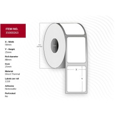 Capture Label 50x25 - Core 25. køb billigt online shopping tilbud