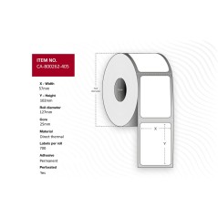 Capture Label 57 x 102mm