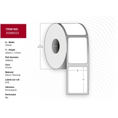 Capture Label 70x30x17 - Core 25. køb billigt online shopping tilbud