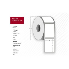 Capture Label 76x51mm