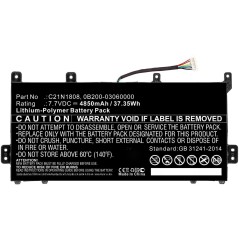 CoreParts Laptop Battery for Asus køb billigt online shopping tilbud