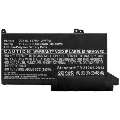 CoreParts Laptop Battery for Dell køb billigt online shopping tilbud