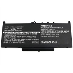 CoreParts Laptop Battery for Dell 55Wh køb billigt online shopping tilbud