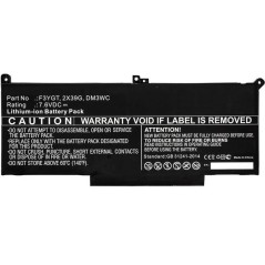 CoreParts Laptop Battery for Dell 62Wh køb billigt online shopping tilbud