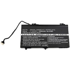 CoreParts Laptop Battery for HP 40Wh køb billigt online shopping tilbud