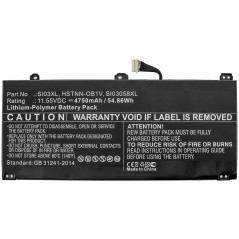 CoreParts Laptop Battery for HP 54.86Wh køb billigt online shopping tilbud