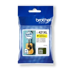 Brother Lc-421Xly Ink Cartridge 1 køb billigt online shopping tilbud