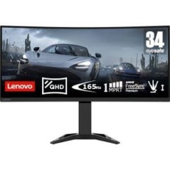 Lenovo G34w-30 34 3440 x 1440 (UltraWide) HDMI DisplayPort 165Hz køb billigt online shopping tilbud