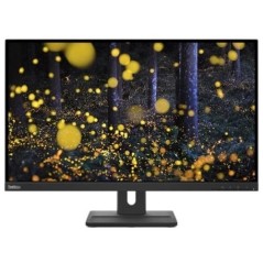 Lenovo ThinkVision E27q-20 27 2560 x 1440 (2K) HDMI DisplayPort 75Hz Pivot Skærm køb billigt online shopping tilbud