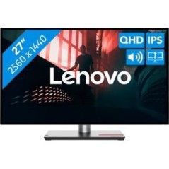 Lenovo ThinkVision P27q-30 27 2560 x 1440 (2K) HDMI DisplayPort 60Hz Pivot Skærm køb billigt online shopping tilbud