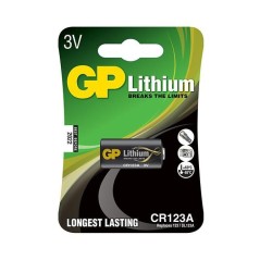 GP LITHIUM BATTERY CR123A køb billigt online shopping tilbud