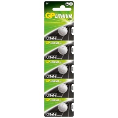 GP LITHIUM BUTTON CELL CR1616 køb billigt online shopping tilbud