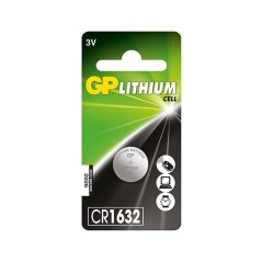 GP LITHIUM BUTTON CELL CR1632 køb billigt online shopping tilbud