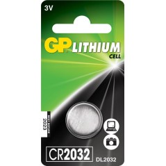 GP LITHIUM BUTTON CELL CR2032 køb billigt online shopping tilbud