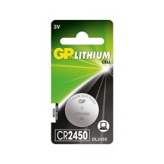 GP LITHIUM BUTTON CELL CR2450 køb billigt online shopping tilbud