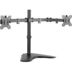 LogiLink Dual Monitor Desk Stand Monteringssæt 2 skærme 13-32 køb billigt online shopping tilbud