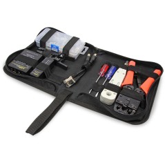 LogiLink Networking Tool Set Bag Værktøj/tester kit til netværk køb billigt online shopping tilbud