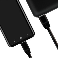 LogiLink USB 2.0 USB Type-C kabel 1m Sort køb billigt online shopping tilbud