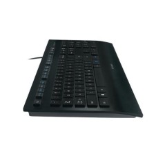 Logitech Corded K280e Tastatur Kabling Nordisk køb billigt online shopping tilbud