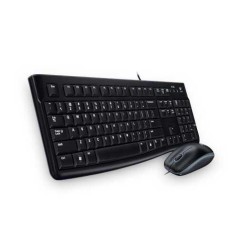 Logitech Desktop MK120 Tastatur og mus-sæt Kabling Nordisk køb billigt online shopping tilbud